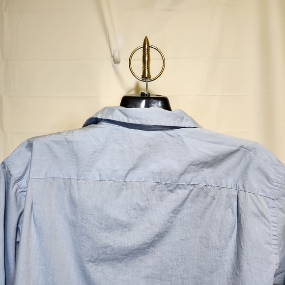 Banana Republic Retro Bowling Short Sleeve Button Up Shirt Men's Size Medium - Picture 3 of 11